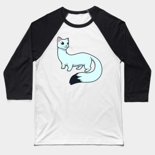 Kawaii ermine Baseball T-Shirt